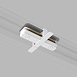Коннектор прямой для однофазного встраиваемого шинопровода белый TRCM-1-I-WH Elektrostandard - фото