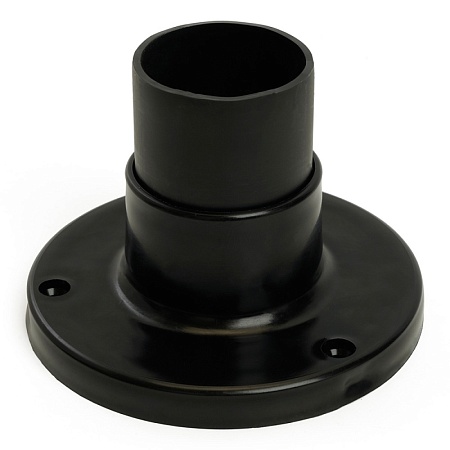 Опора пластиковая h=100мм d60мм, черный, 0,1, 51999 - фото