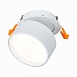 Встраиваемый поворотный светильник Белый LED 1*9W 4000K 720Lm Ra>90 120° IP20 D85xH68 1 ST651.548.09 - фото
