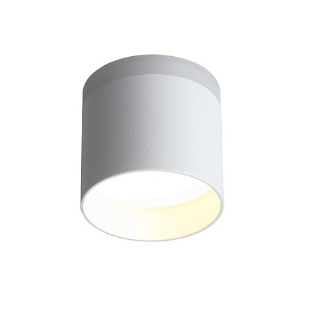 Светильник потолочный Белый LED 1*9W 3000K 702Lm Ra>80 120° IP20 D79xH75 170-240V ST102.502.09 - фото
