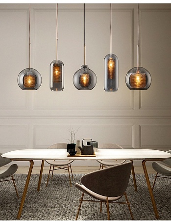 Подвесной Светильник Catch Smoky B D30 Imperiumloft 224328-23 - фото
