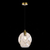 Подвес ST-Luce Латунь/Коньячный E27 1*60W SL1188.313.01