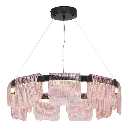 Светильник подвесной ST-Luce черный/розовый LED 1*54W 3000K SL6021.403.54 - фото