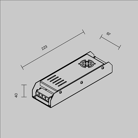 Комплектующие к светодиодной ленте Led Strip 811002 - фото