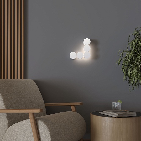 Настенный светодиодный светильник 40131/LED белый Elektrostandard - фото