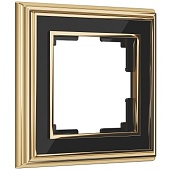 Рамка на 1 пост Palacio (золото/черный) W0011330