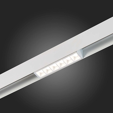 Магнитный трековый светильник Белый LED 1*6W 4000K 532Lm Ra>80 36° IP20 L115xW22xH44 48 ST361.546.06 - фото