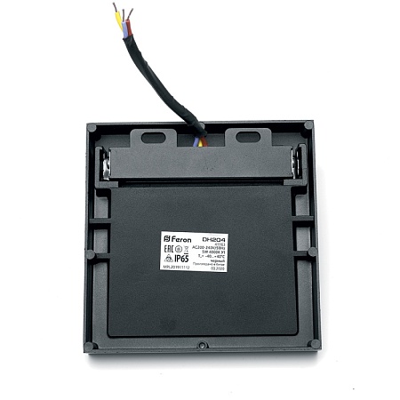 Светодиодный светильник Feron DH204 накладной 5W 4000K, IP65, черный - фото