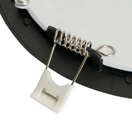 Светодиодный светильник Feron AL500 встраиваемый 12W 4000K черный - фото