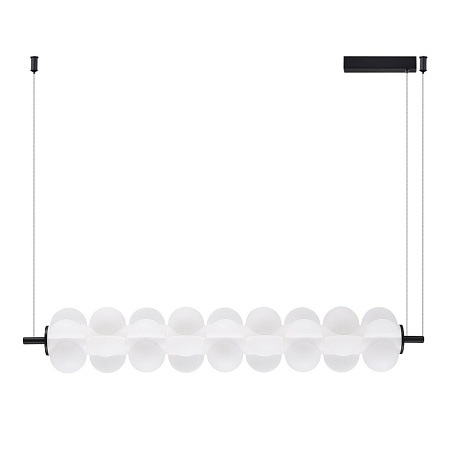 Светильник подвесной ST-Luce Черный/Белый LED 1*30W 3000K SL6121.413.01 - фото