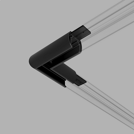 Slim Magnetic Коннектор угловой для шинопровода Round накладной 85135/00 - фото