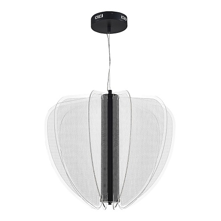 Светильник подвесной ST-Luce Черный/Прозрачный LED 1*45W 4000K SL6509.403.01 - фото