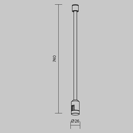 Комплектующие для трековой системы Technical TRA200C-L740-11B - фото