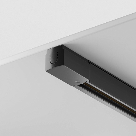 Трековая система Technical накладная трехфазная чёрная 300x300 TS-S-300-TR108-3-10W3K-B