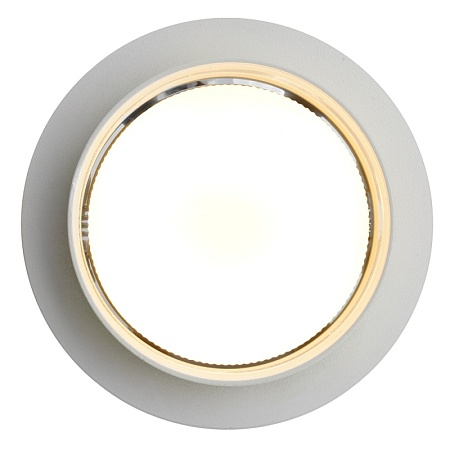 Светильник встраиваемый Feron DL502 LUNA  потолочный GX53 белый круг - фото