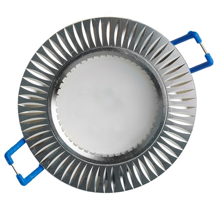 Светильник встраиваемый Feron GS-M369 потолочный MR16 G5.3 серебристый - фото