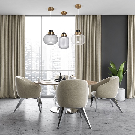 Подвесной акцентный светильник Eurosvet 50240/1 LED прозрачный - фото