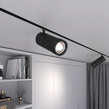 Трековый светильник 12W 4200K Modify черный Slim Magnetic 85042/01 - фото