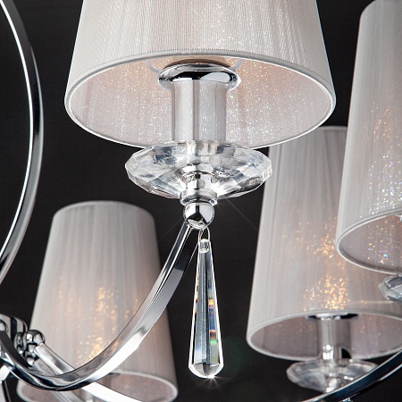 Подвесной светильник Eurosvet 60079/8 хром - фото