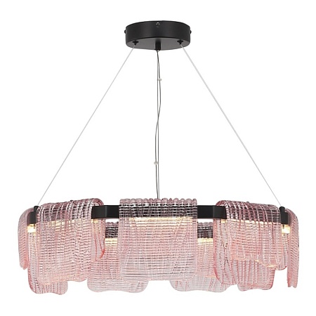 Светильник подвесной ST-Luce черный/розовый LED 1*54W 3000K SL6021.403.54 - фото