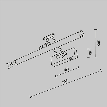 Подсветка Maytoni MIR268WL-L3B3K - фото