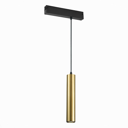 Св-к трек. Золотистый GU10 1*50W IP20 D54xH290 180-240V Без ламп ST507.303.01 - фото