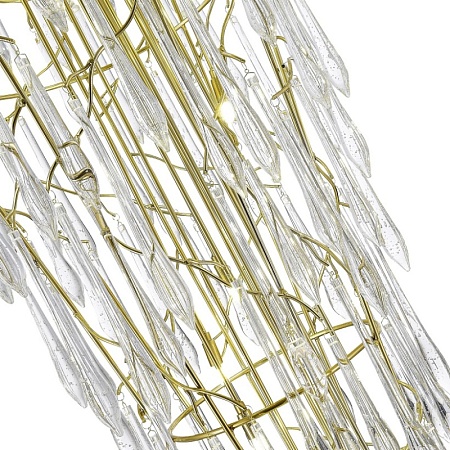 Светильник подвесной ST-Luce Шампань/Шампань, Прозрачный G9 25*5W 4000K SL1660.203.25 - фото