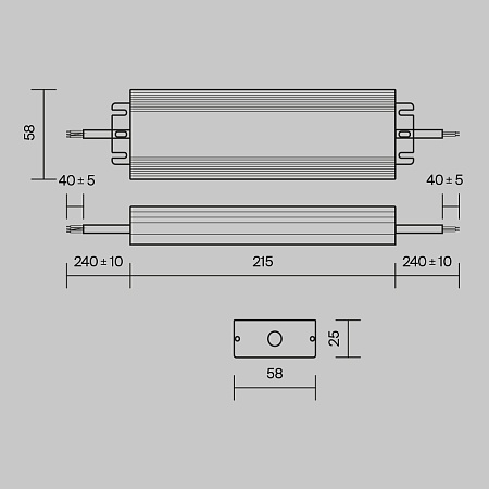 Блок питания Technical PSL008-100W-48V-IP67 - фото