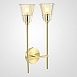 Бра Rh Torche De Verre Double Wall Lamp Imperiumloft 75065-22 - фото