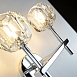 Бра Boule De Cristal Double Sconce Chrome Imperiumloft 156049-22 - фото