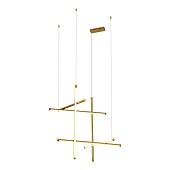 Светильник подвесной ST-Luce Матовое золото LED 1*70W 3000K SL6207.203.70
