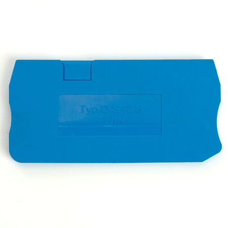 LD561-1-25 Торцевая заглушка для ЗНИ LD553 2,5 мм²  (JXB ST 2,5), синий - фото