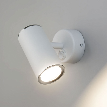 Настенный светодиодный светильник Rutero GU10 SW белый Rutero GU10 SW белый (MRL 1003) Elektrostandard - фото