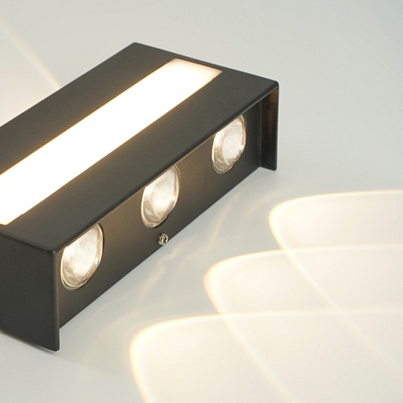 Светильник уличный светодиодный Feron DH902, 12W, 950Lm, 4000K, черный - фото