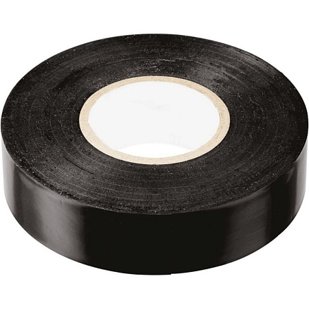 Изоляционная лента STEKKER INTP01319-10 0,13*19 10 м. черная - фото