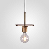 Подвесной Светильник Rh Utilitaire Disk Shade Pendant Brass Imperiumloft 123643-22