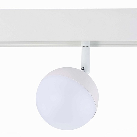 Магнитный трековый светильник Белый LED 1*7W 3000K 520Lm Ra>80 120° IP20 L120xW90xH192 ST358.536.07 - фото
