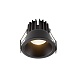 DK4400-BK Встраиваемый светильник, IP 20, 7 Вт, LED 3000, черный, алюминий - фото