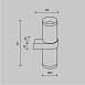 Настенный светильник (бра) Technical Focus Design C069WL-02B - фото