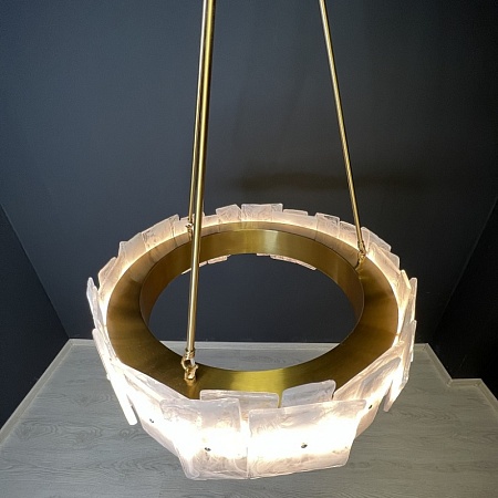 Люстра Frost Patterns &Amp; Brass D60 Imperiumloft 123395-22 - фото