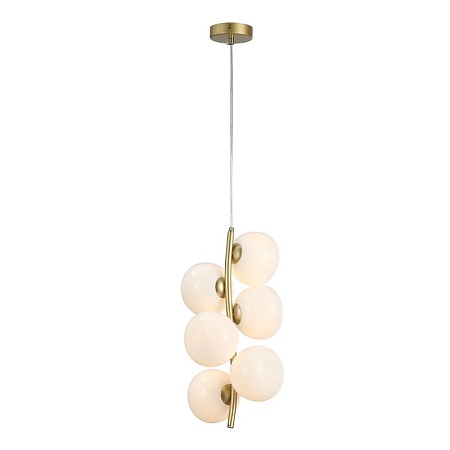 Светильник подвесной ST-Luce Латунь/Белый G9 6*5W 4000K SL1519.303.06 - фото