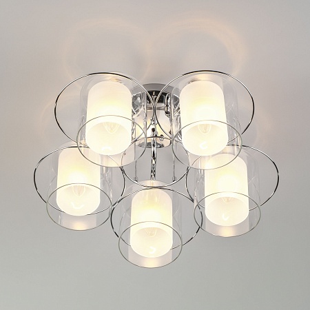 Потолочный светильник Eurosvet 30160/5 хром - фото