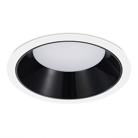Св-к встр. Черный LED 1*18W 4000K 1 620Lm Ra80 120° IP20 D160xH60 100-240V ST755.448.18 - фото