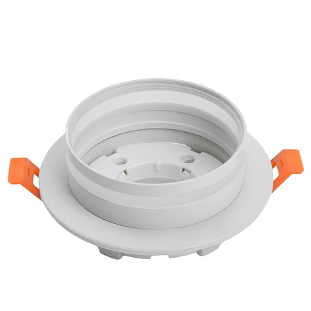 Светильник встраиваемый Feron DL502 LUNA  потолочный GX53 белый круг - фото