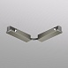 TR5724-DN Электрический коннектор для трека SHINE BASE 90° стена-потолок с поворотом трека под произвольным углом, темный никель, алюминий - фото