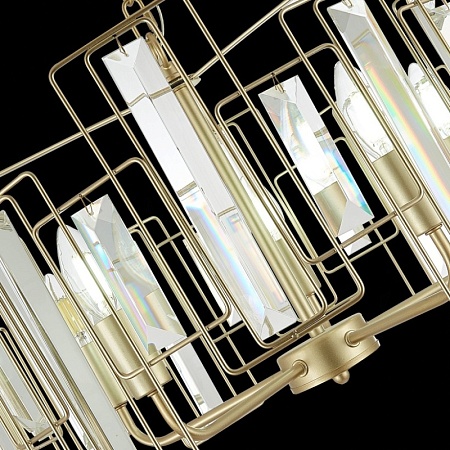 Светильник подвесной Шампань/Прозрачный E14 5*40W SLE103403-05 - фото