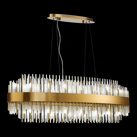 Люстра подвесная ST-Luce Латунь/Латунь, Прозрачный G9 32*5W SL1158.303.32 - фото