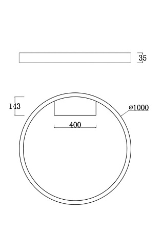 Потолочный светильник Maytoni Rim MOD058CL-L65W4K - фото