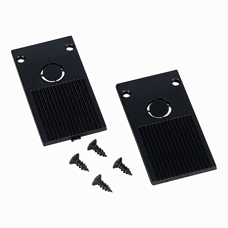 Заглушка к магнитному шинопроводу (2шт) ST-Luce Черный ST005.469.00 - фото