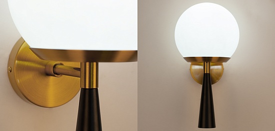 Бра Eclipse Wall Lamp Ginger And Jagger Black Imperiumloft 156989-22 - фото
